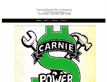Tablet Screenshot of carniepower.com